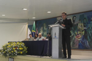 Guilherme Alberto Marinho Gonçalves ministra palestra no SEMEJUR