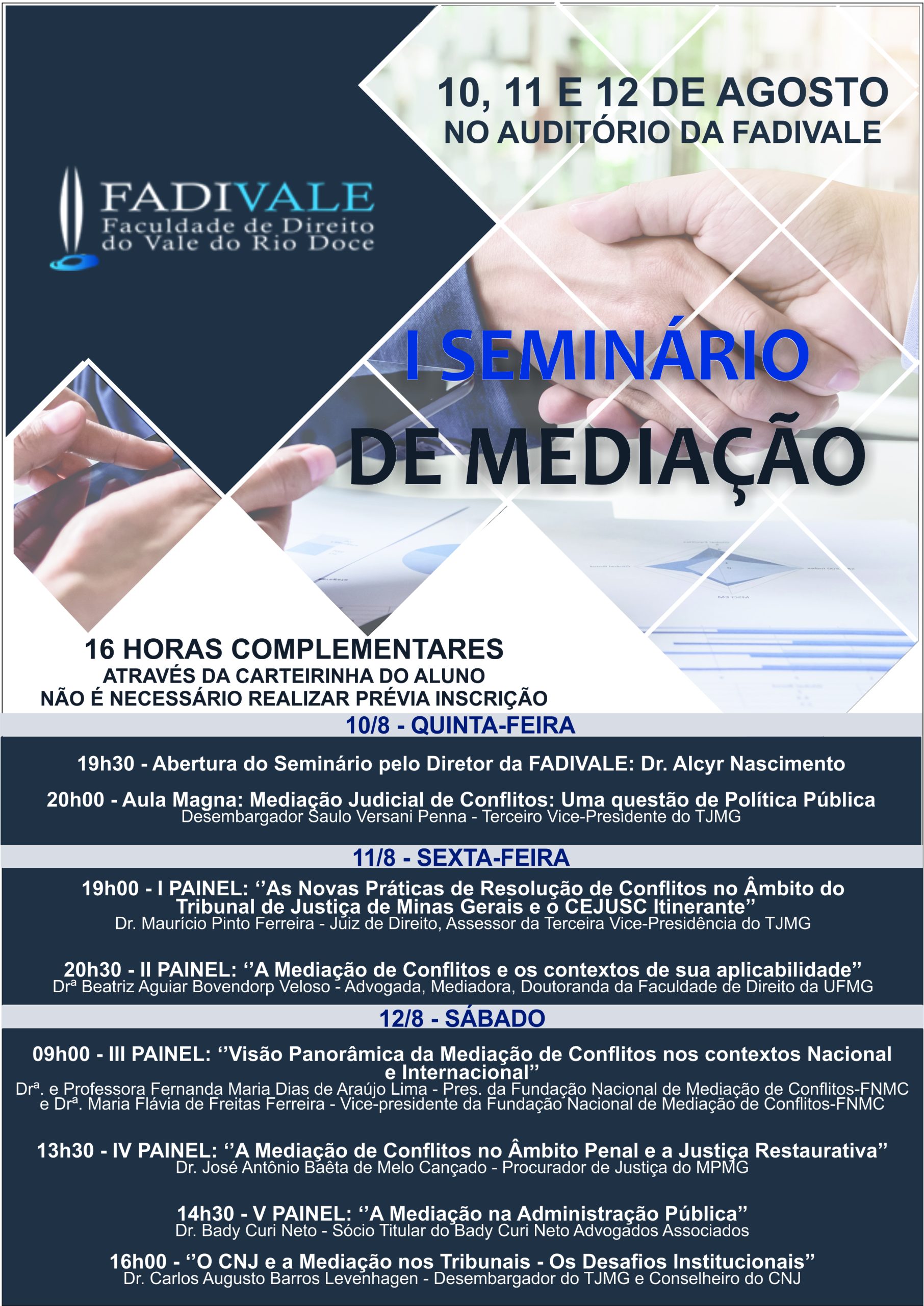 I Seminário de Mediação