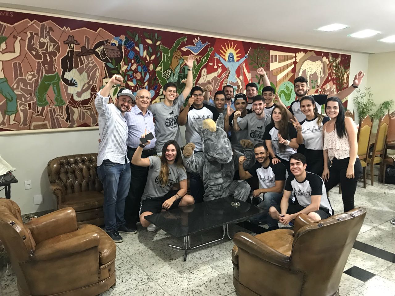 Atlética Fadivale conquista seu próprio mascote