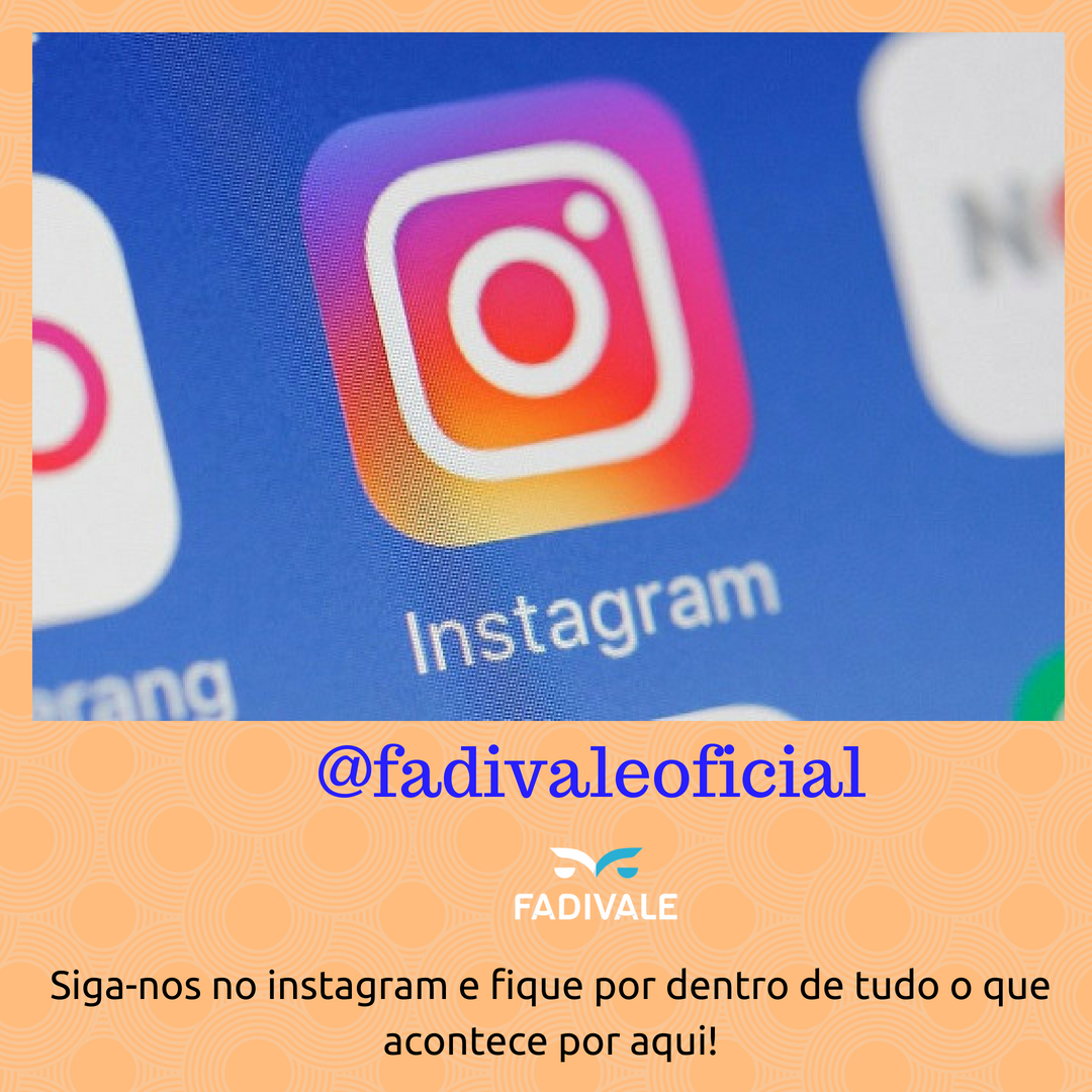 Siga-nos no instagram!